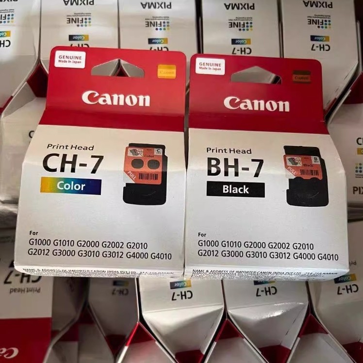 ตลับหมึก Canon CH-7 หัวพิมพ์ BH-7 G1000 G2000 G3000 g4000เครื่องพิมพ์ สีดำ