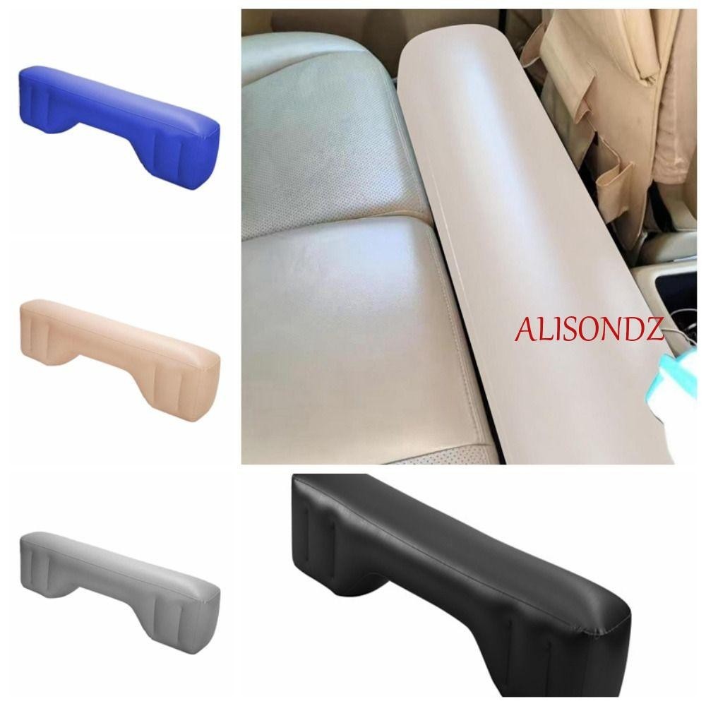 Alisondz ที่นอนเป่าลมอัตโนมัติ, แผ่นเป่าลม PVC ในรถยนต์, แผ่นรองช่องว่างด้านหลัง, เตียงเป่าลม แบบนุ่ม เบาะรองนั่ง สําหรับเดินทาง ตั้งแคมป์ ท่องเที่ยว เดินป่า