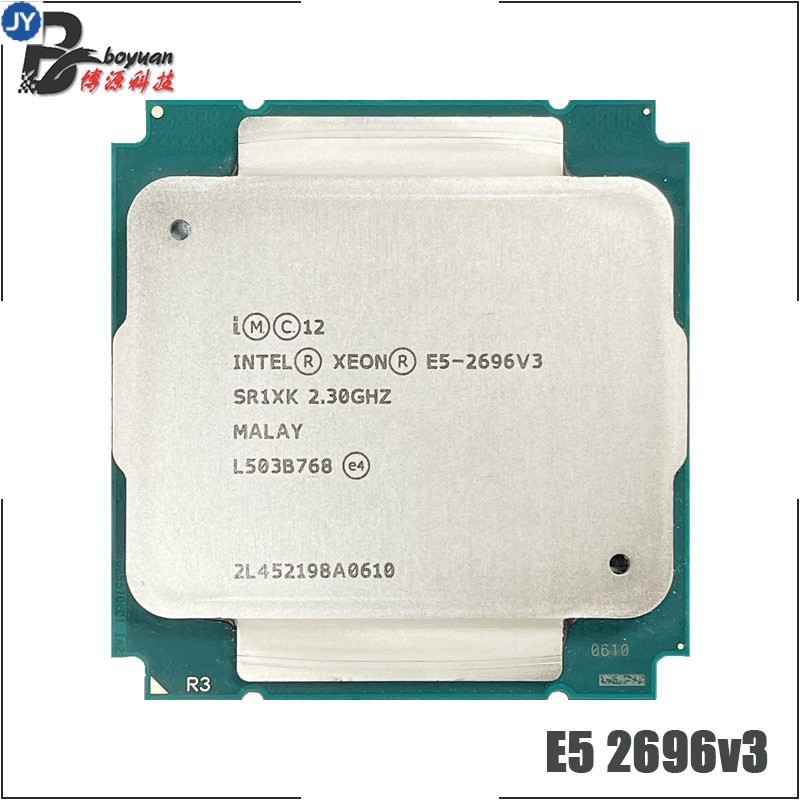 V3 Intel Xeon E5 2696v3 E5 2696 2.3 GHz 18-core ยี่สิบ36-Thread 45MB 135W CPU Processor LGA 2011-3