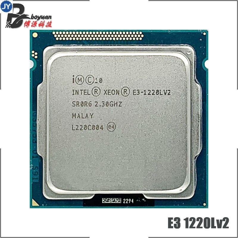 หน่วยประมวลผล CPU Intel Xeon E3-1220LV2 E3 1220L V2 2.3 GHz สองแกน 3M 17W LGA 1155