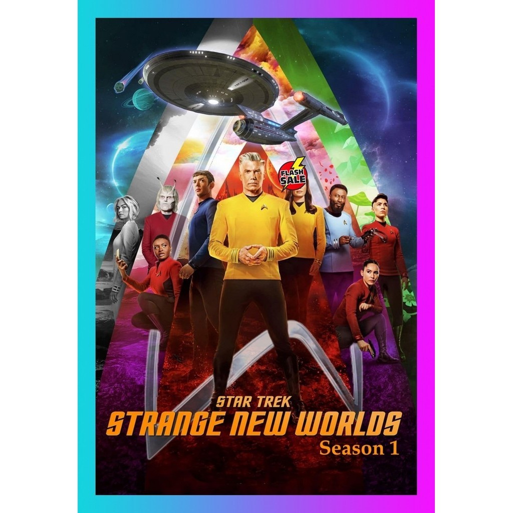 DVD Watch Star Trek Strange New Worlds Season 1 (2022) 10 ตอน หนังใหม่ ซีรีส์ฝรั่ง เสียง อังกฤษ | ซับ ไทย