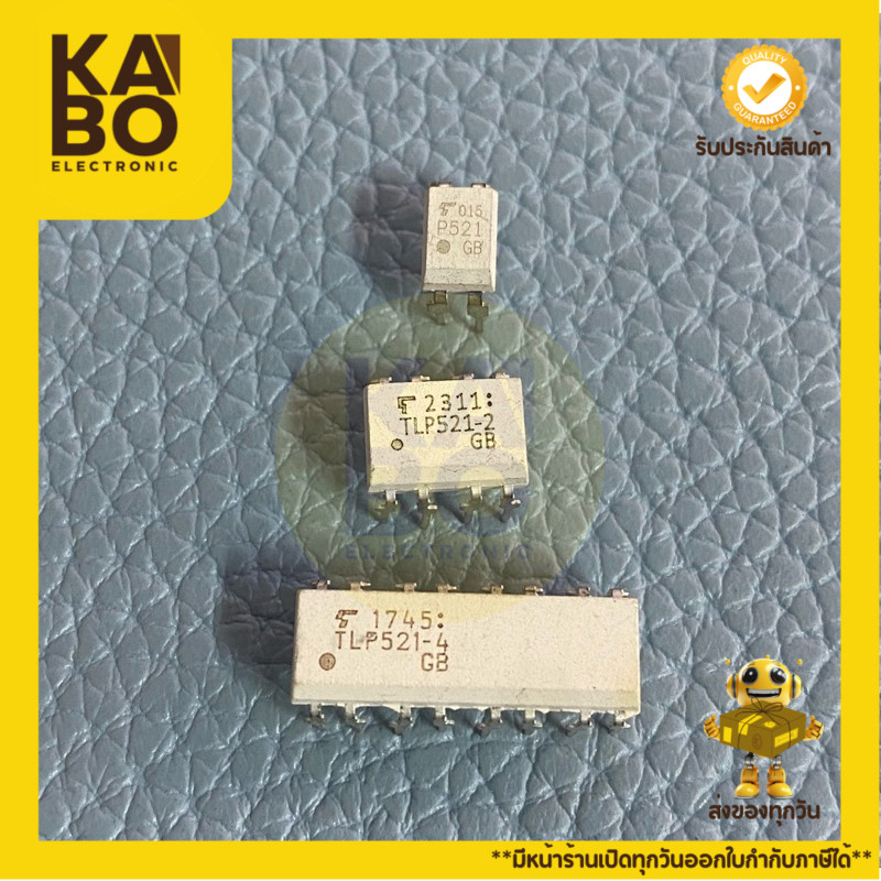 TLP521-1 ,TLP521-2 ,TLP521-4 -Optocoupler (ราคาต่อชิ้น) มีพร้อมส่งในไทย