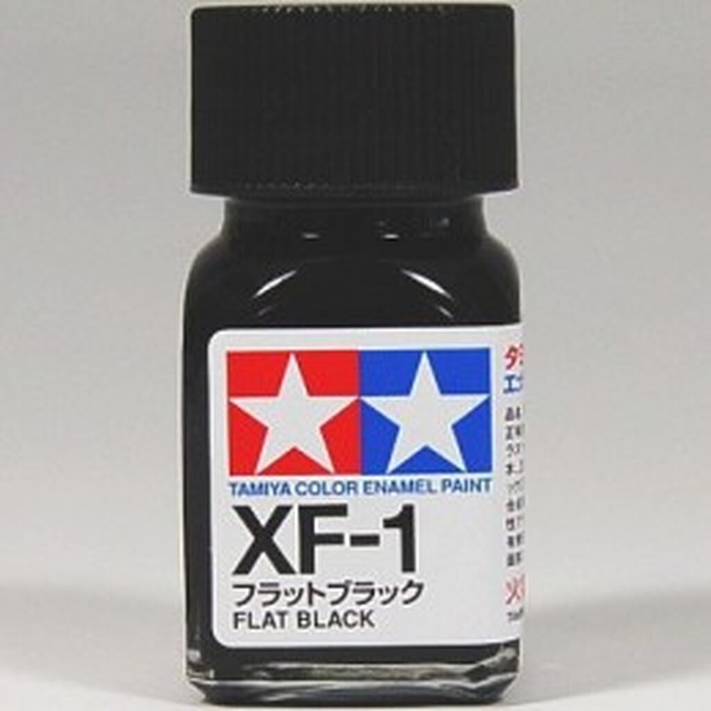 80301 Enamel (Flat) XF1 flat black