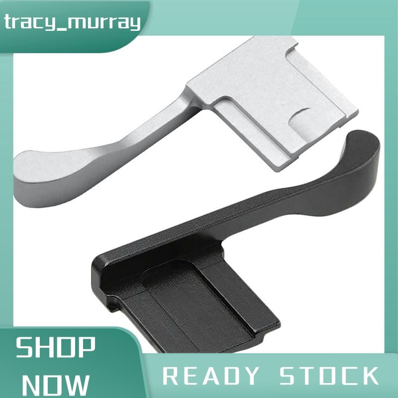 tracy_murray Metal Hot Shoe Cover Thumb Grip สําหรับ Fujifilm Fuji X100F X100T X70 X-E3 X-A1 X-A2 X-