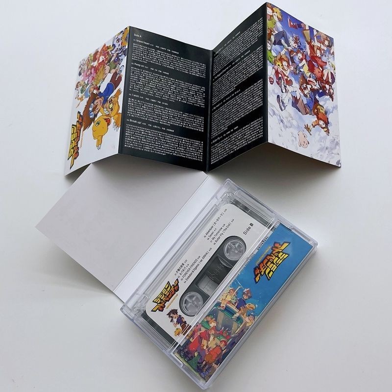 Cassette แอนิเมชั่นญี่ปุ่น Digital beast Adventure Digimon Adventure tape A0218 ในสต็อก ราคา ถูกที่สุด ดีลบีเคเค แกลเลอรีภาพที่ 3