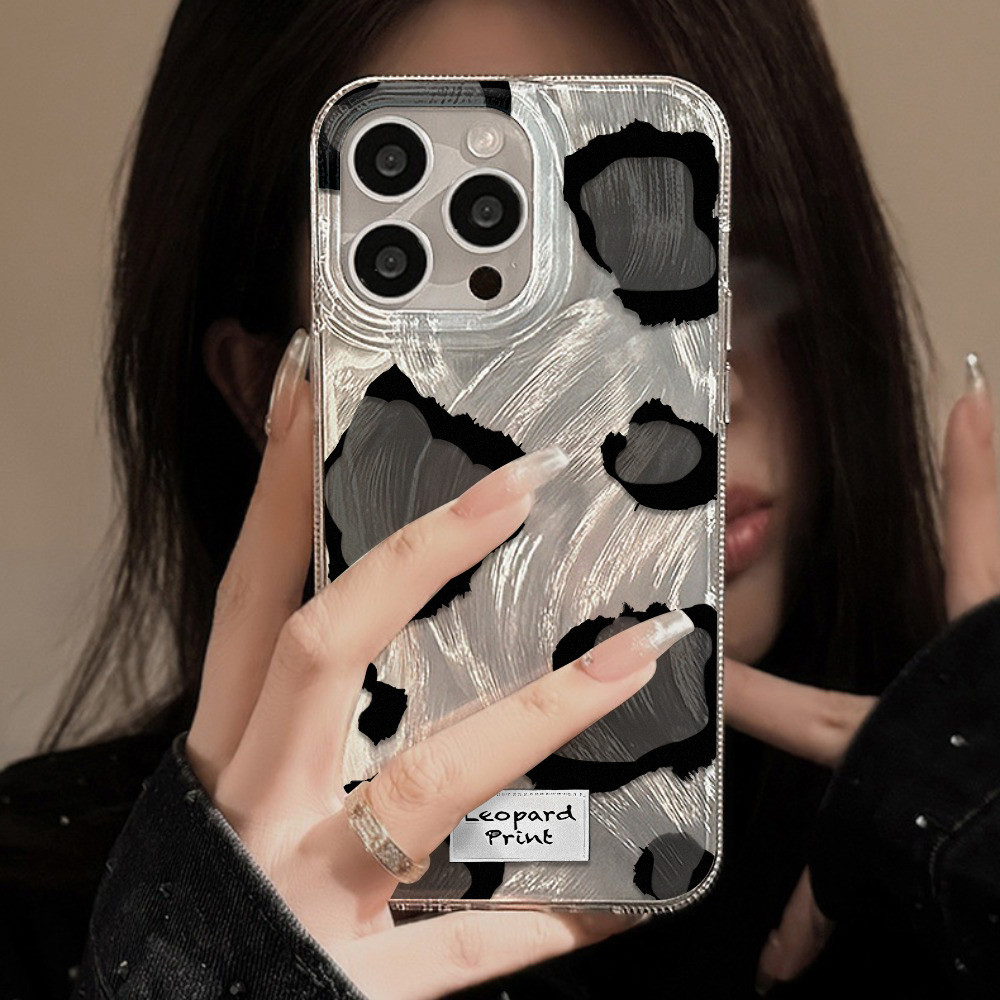 เคส ไอโฟน โฮโลแกรมหรูหราขนสีเงิน TPU for Samsung S24 Ultra S22 S23 FE A55 5G A54 A52 A53 A35 A34 A33