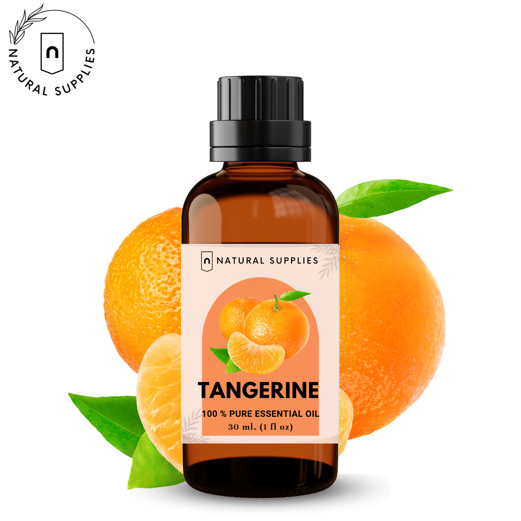Pure Tangerine Essential oil น้ำมันหอมระเหย ส้มเขียวหวาน บริสุทธิ์ ขนาด 10, 30 ml. by Natural Supplies ราคา ถูกที่สุด ดีลบีเคเค แกลเลอรีภาพที่ 2