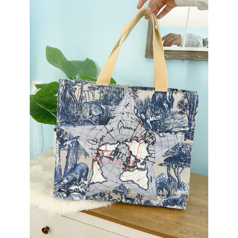Dior VIP Gift Tote Bag Large Limited Edition Global Around The World 2024