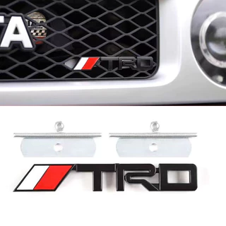 สติกเกอร์ตราสัญลักษณ์ TRD ติดด้านข้างบังโคลนหน้า และหลัง สําหรับ Toyota Auto Decal 1 ชิ้น