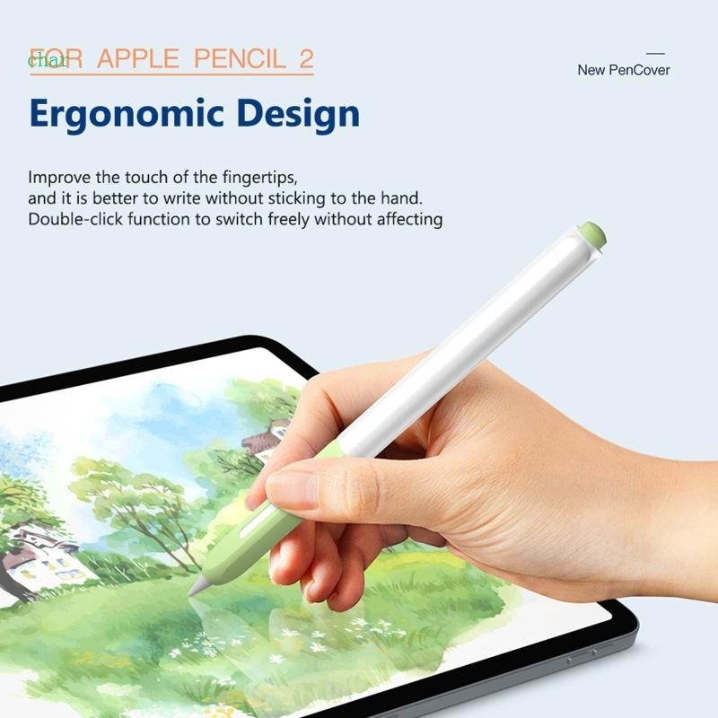 Char เคสปากกาทัชสกรีน กันลื่น สําหรับ Apple Pencil 2nd