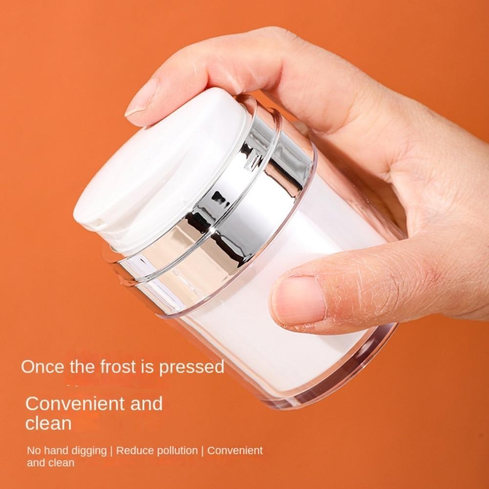 Suchenth ขวดรีฟิล, อะคริลิค 15/30/50/100ml ขวดแต่งหน้า Sub-Bottling, Press-On ขวดครีมสูญญากาศ Travel