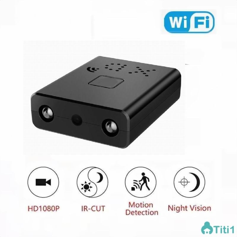 1080p Hd Mini Wifi กล้องเว็บแคม Xd กล้องรักษาความปลอดภัยที่ซ่อน Mini Spy กล้องสนับสนุน Night Vision ((app: iwfcam)) TH1
