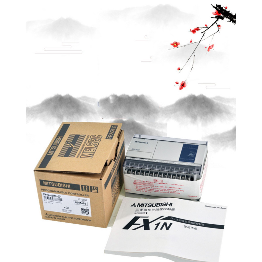 ใหม่ ตัวควบคุมตั้งโปรแกรมได้ สําหรับ Mitsubishi PLC FX1N-60MR-001 40MR 24MR 14MR MT-D