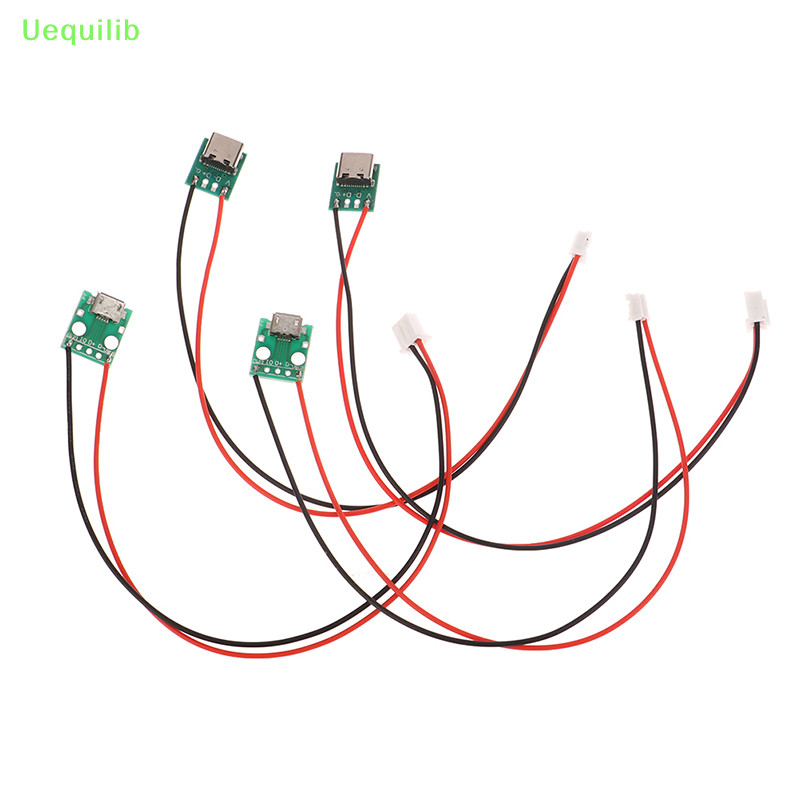 Uequilib Type-c PCB พร้อมอะแดปเตอร์แปลงสายเคเบิล Micro USB เป็น DIP ตัวเมีย เชื่อมต่อบอร์ดเบรกเอาท์ สายชาร์จ สายเคเบิลบัดกรีบอร์ดซ็อกเก็ต ใหม่