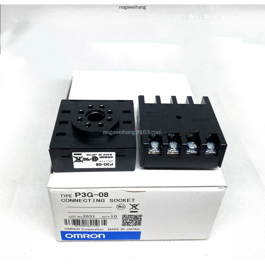 Omron ฐานซ็อกเก็ตสายไฟ P2CF-08 P2CF-11 P3G-08