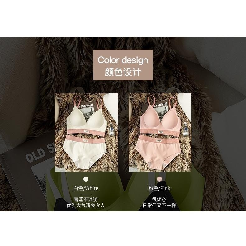 #151 ชุดชั้นใน บราชั้นใน สําหรับสตรี ขนาดเล็ก หนา 6 ซม. ป้องกันการหย่อนคล้อย สไตล์เกาหลี - รูปที่ 4