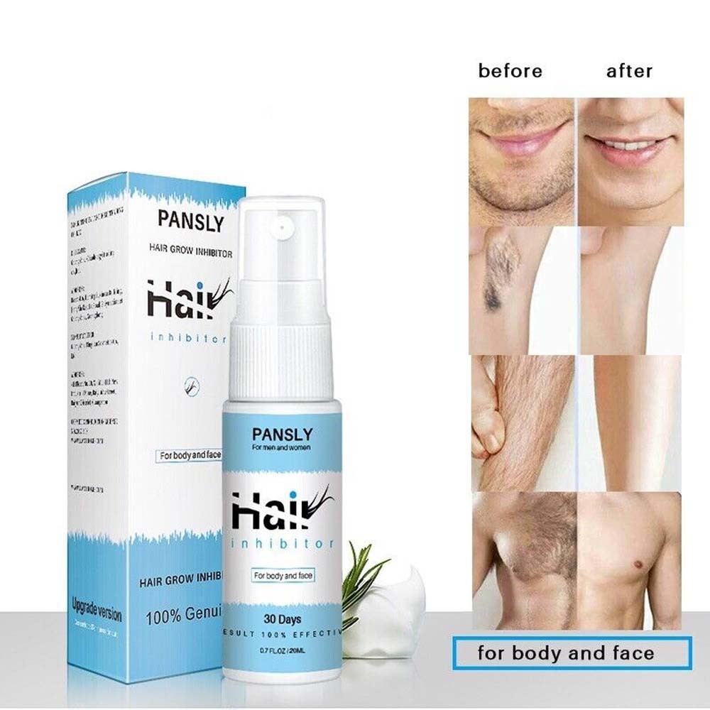 PANSLY Unisex Natural Hair Growth Inhibitor Spray Hair Removal From Body