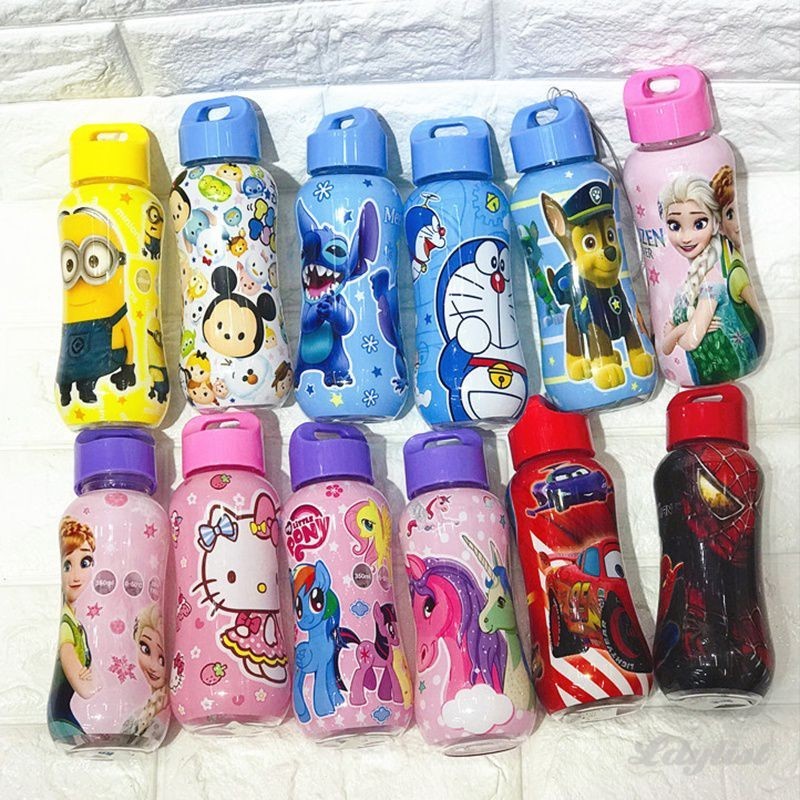 350มล. ขวดเด็กสร้างสรรค์ Bpa ฟรีถ้วยน้ำกีฬาสำหรับเด็กป้องกันการรั่วตัวละคร Marvel สไปเดอร์แมนกัปตันอเมริกากาต้มน้ำสำหรับเด็ก