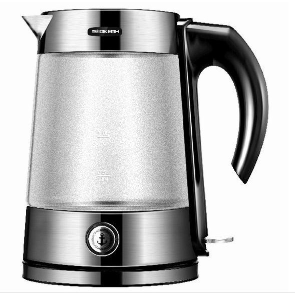 Russia Okeah Imported Glass Electric Kettle Strix Temperature Control High Power 2200W