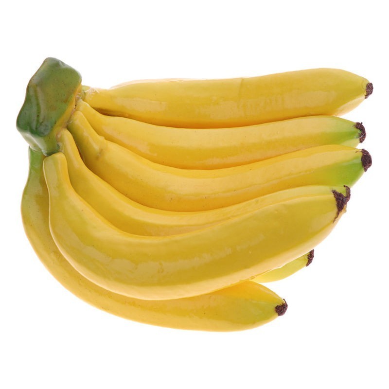 พร้อมส่ง❤️ผลไม้ปลอม กล้วยปลอม พลาสติก เสมือนจริง สําหรับตกแต่งปาร์ตี้