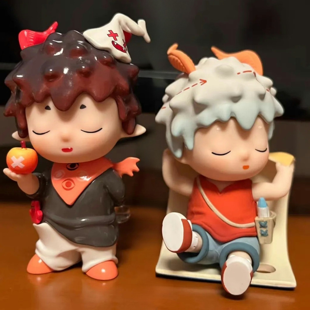 [ของแท้] Heyone Huhu Weekend Fantasy Travel Series กล่องสุ่ม ตุ๊กตาตัด เทรนด์ เพลย์เซอร์ไพรส์ ของขวั