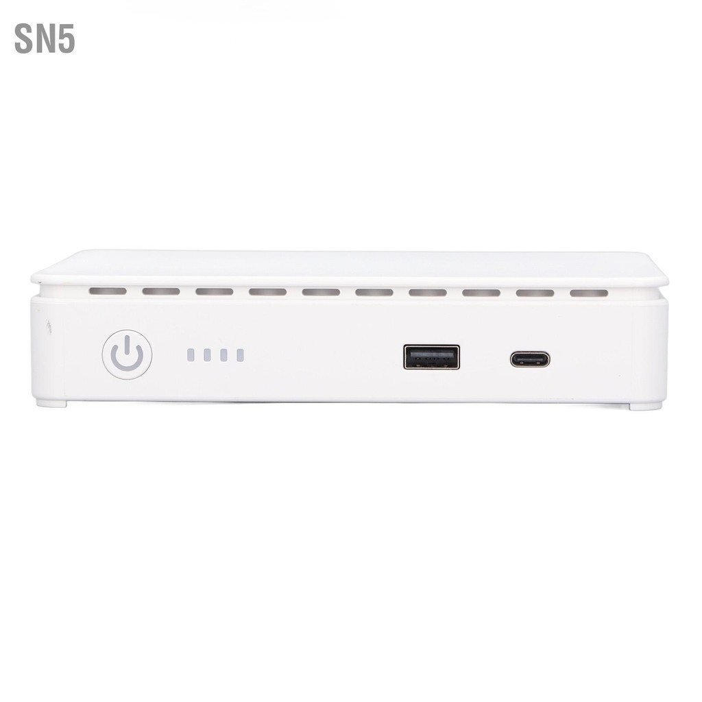 SN5 Mini UPS แบตเตอรี่สำรอง 10400mAh Uninterruptible Power Supply เอาต์พุต 5V 9V 12V POE 15V 24V สำหรับกล้อง Router 100-240V
