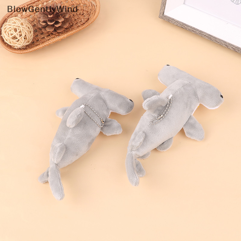 Blowgentlywind พวงกุญแจตุ๊กตาปลาฉลามน่ารัก แบบนิ่ม ขนาด 18 ซม. สําหรับวันเกิด