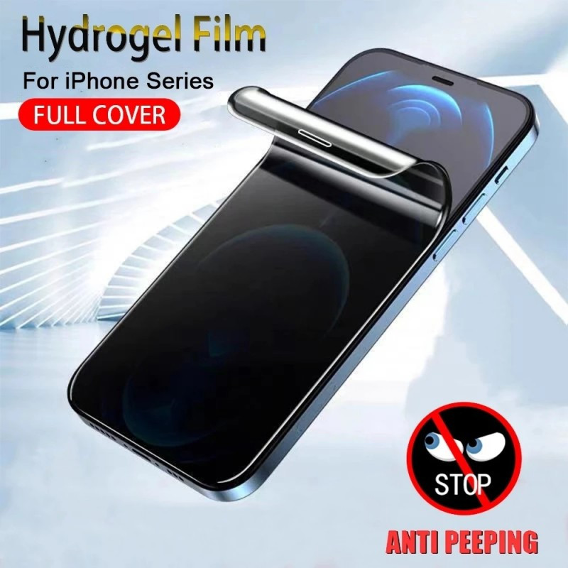 Matte Anti-Spy Hydroge ฟิล์มป้องกันหน้าจอสําหรับ Xiaomi POCO M6 M5 M4 M3 M2 X6 X5 X4 Pro X3 X2 F5 Pr