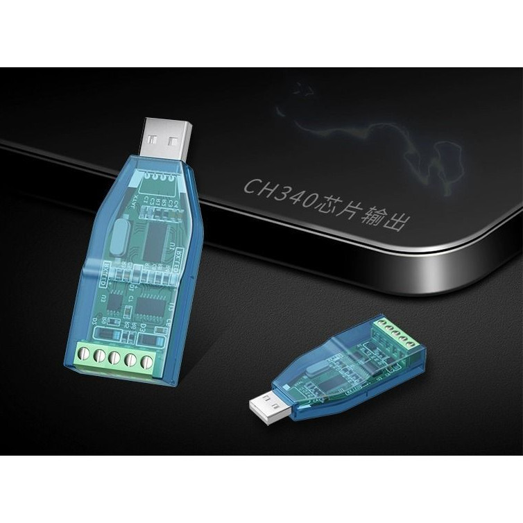 อะแดปเตอร์พอร์ต USB เป็น Serial 485/422/232 Driver อะแดปเตอร์เกรดอุตสาหกรรม CH340/RS232/485
