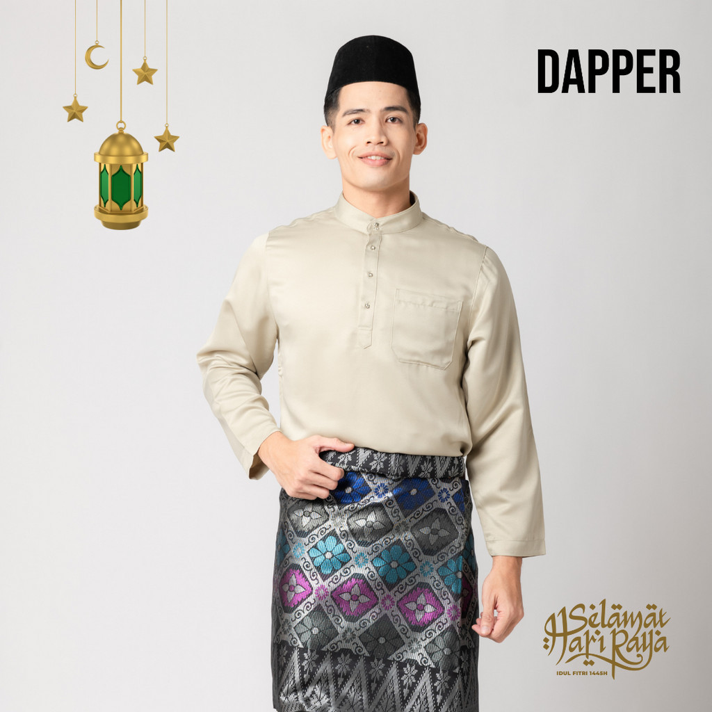 [Raya One Size เหมาะกับ All] Dapper Black Sampin Classic - 4000SA