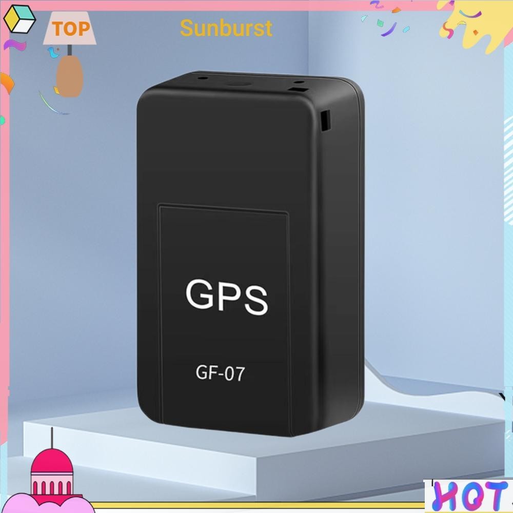 Gf-07 ตัวระบุตําแหน่ง GPS กันขโมย แบบเรียลไทม์ สําหรับรถยนต์ [Sunburst11.th]