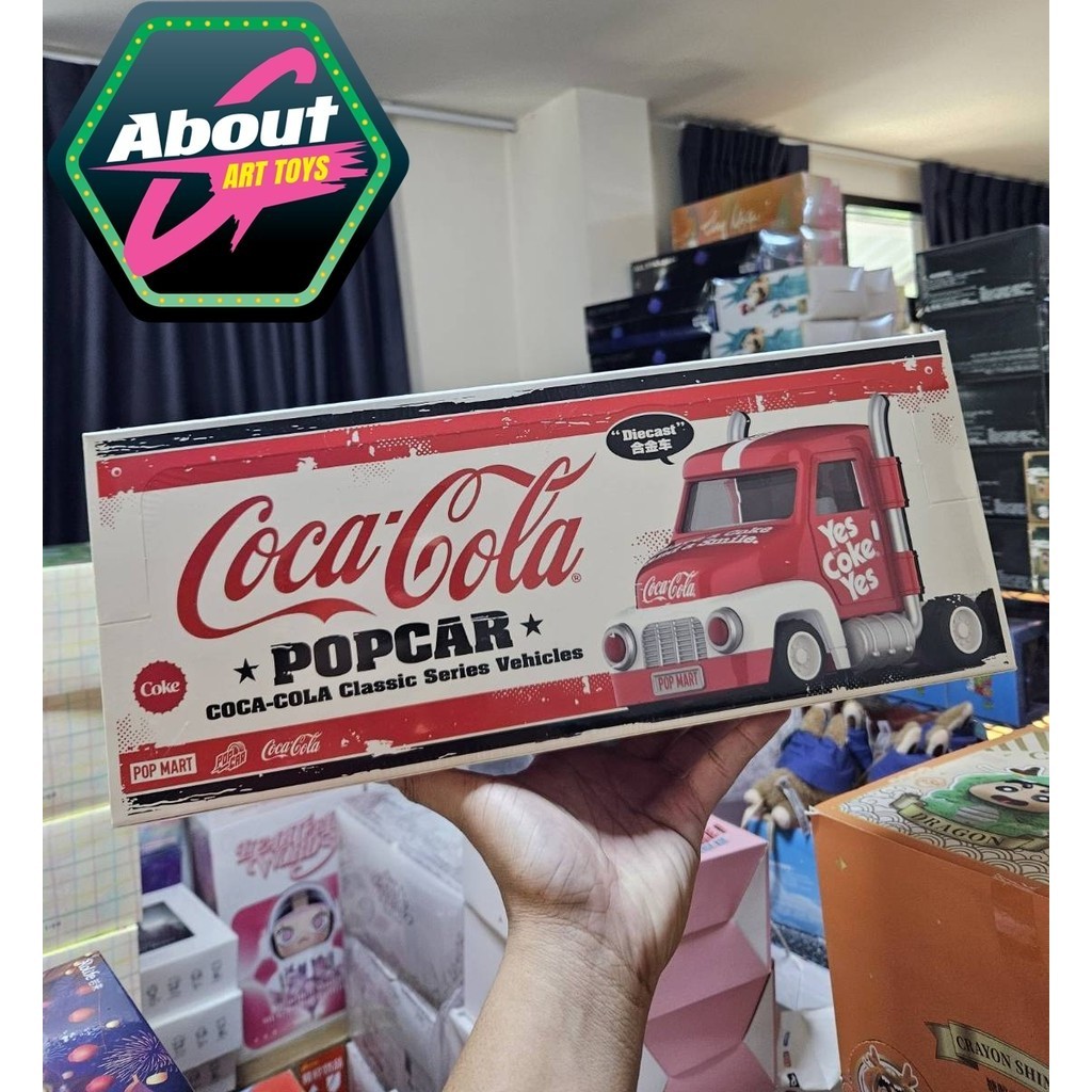 พร้อมส่ง Popcar Coca-Cola ของแท้ By Popmart