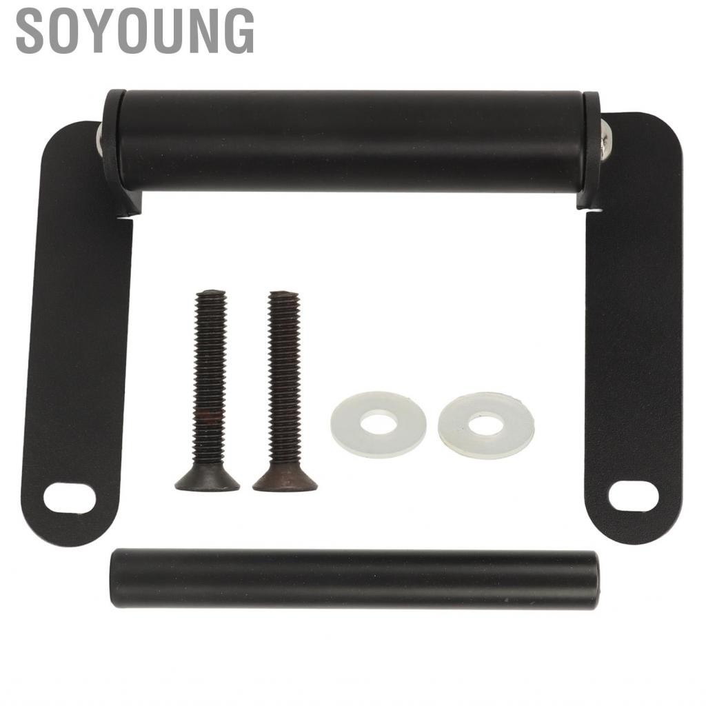 Soyoung Motorcycle Phone Navigation Bracket Sturdy Support Durable Iron GPS Stand Holder Replacement for Aprilia SR GT200 GT125