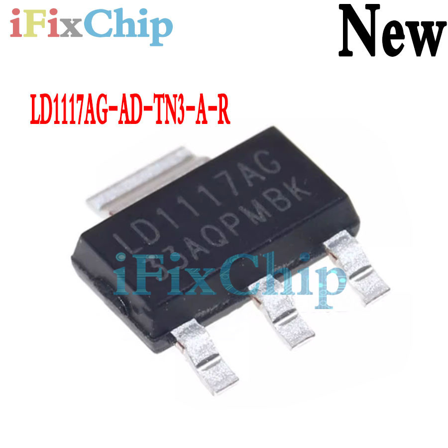 10 ชิ้นใหม่ล่าสุด LD1117AG LD1117AG-ADJ TO-223 ชิปเซ็ต