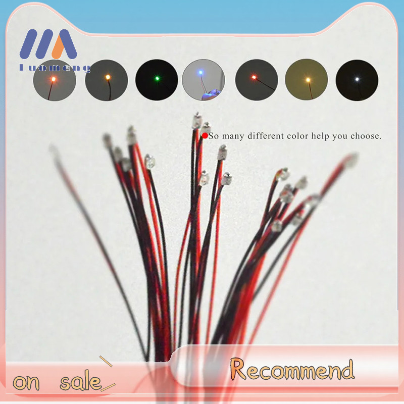 Luo-meng ชิปไมโคร Led 0402 0603 SMD 20 ซม. 3V 10 ชิ้น ต่อล็อต