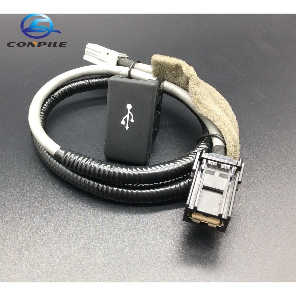 ชุดปลอกหุ้มสายเคเบิ้ล HDMI USB สําหรับ Honda XRV Vezel