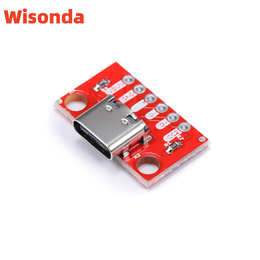 โมดูลบอร์ดทดสอบพลังงาน 16P ถึง 2.54 Usb 3.1 Type-C