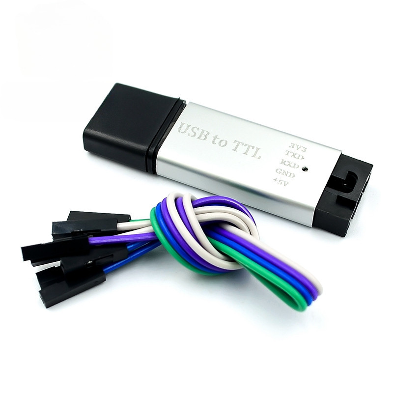 โมดูลอลูมิเนียม CP2102 USB 2.0 เป็น TTL UART 5Pin STC FT232 รองรับ 5v 3.3v