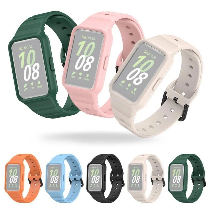 สายนาฬิกาข้อมือซิลิโคน สําหรับ Samsung FIT 3 Samsung Galaxy FIT 3 Smart Watch 2024