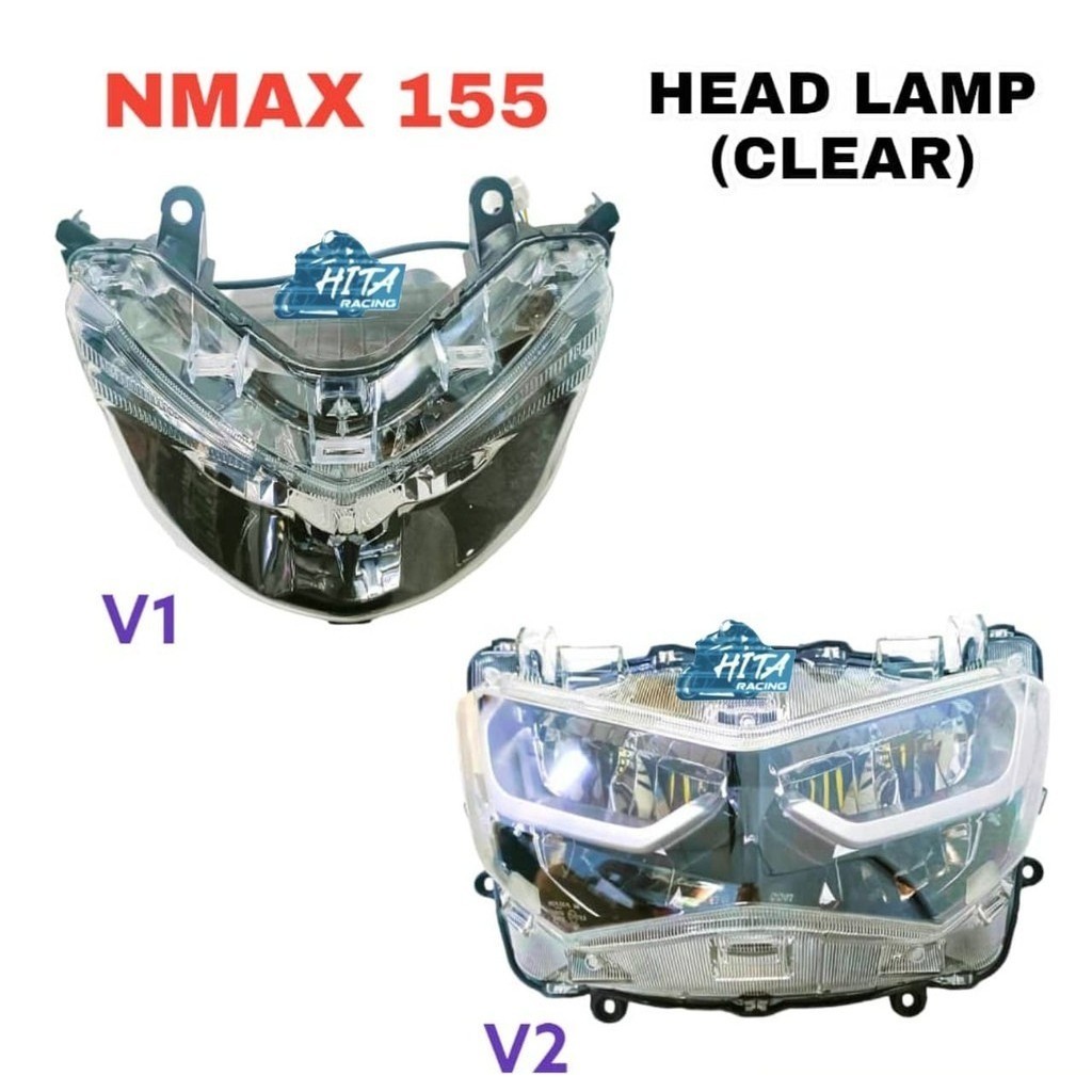 Yamaha Nmax NMax 155 NMAX155V1 NMAX155 V1 NMAX155V2 NMAX155 V2 ไฟหน้า LED NAKASONE