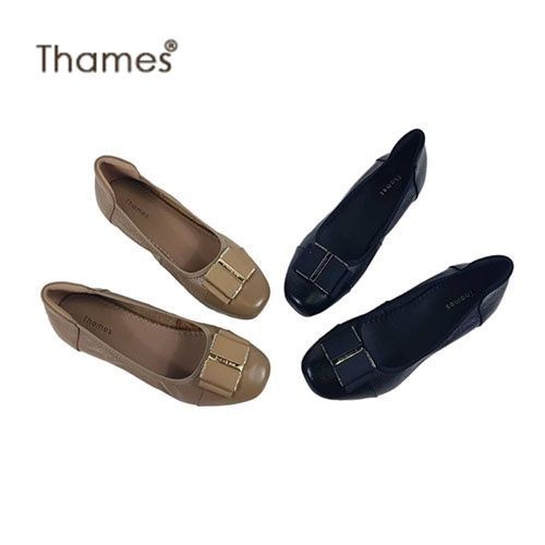 Thames รองเท้าคัชชู รองเท้าผู้หญิงส้นเตารีด Shoes-TH41030