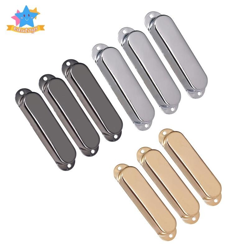 [Edstars] ฝาครอบปิ๊กอัพ ลดเสียงรบกวน อุปกรณ์เสริม สําหรับกีตาร์ไฟฟ้า 3 ชิ้น ราคา ถูกที่สุด ดีลบีเคเค รูปภาพหลัก