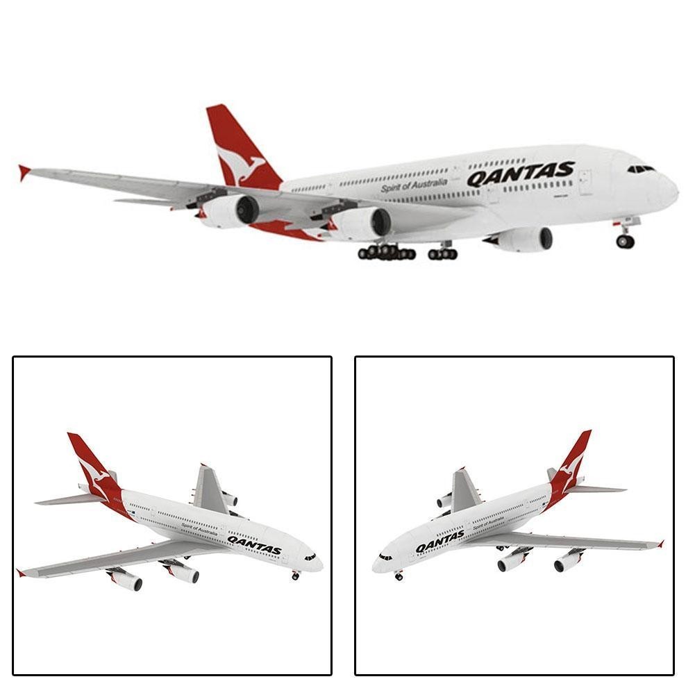 โมเดลเครื่องบินกระดาษ 3d 1:300 DIY Z4U0