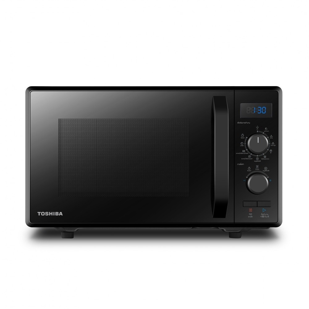 room_shop101 TOSHIBA ไมโครเวฟ ย่าง 24L MW2-AG24PC(BK)