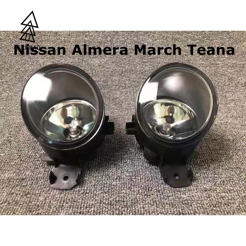 ส่งฟรี fanmao ไฟตัดหมอกโครเมี่ยม สําหรับ Nissan Almera March teana J31 J32 L33 altima L33