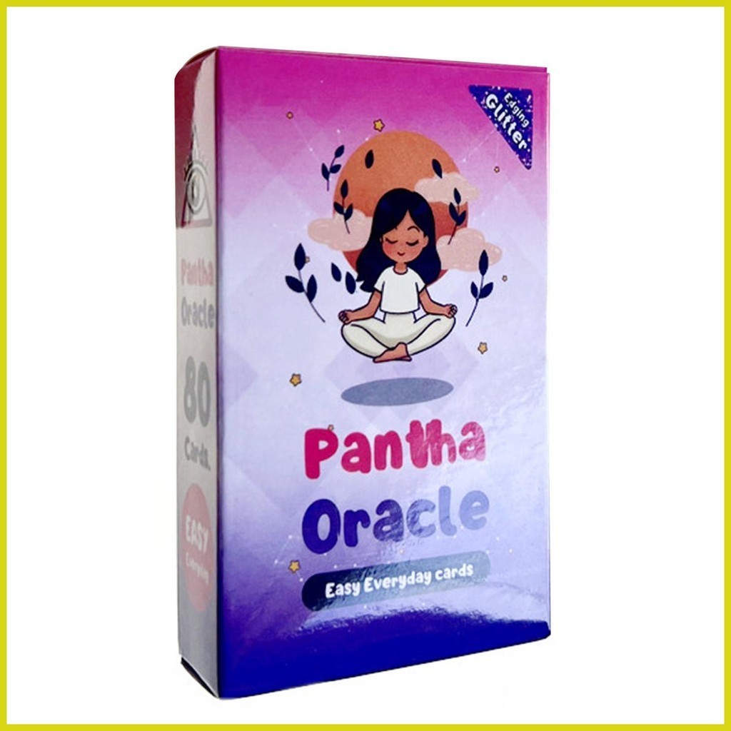 ไพ่ทาโรต์ Pantha Oracle Tarot Card for Fortune Telling Game เกมกระดาน เวอร์ชั่นภาษาอังกฤษ ของขวัญสําหรับงานปาร์ตี้