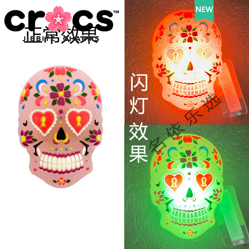 JIBBITZ Crocs charms ตัวติดรองเท้า LEDการ์ตูน ตัวติดรองเท้า Crocs