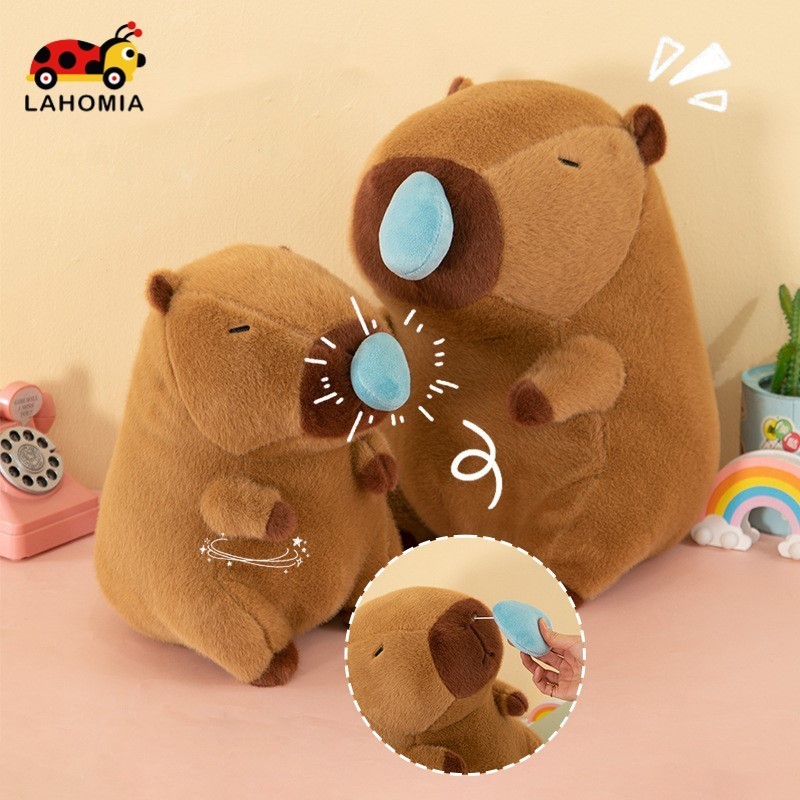 หมอนตุ๊กตานุ่ม รูปการ์ตูน Capybara ของเล่นสําหรับเด็ก