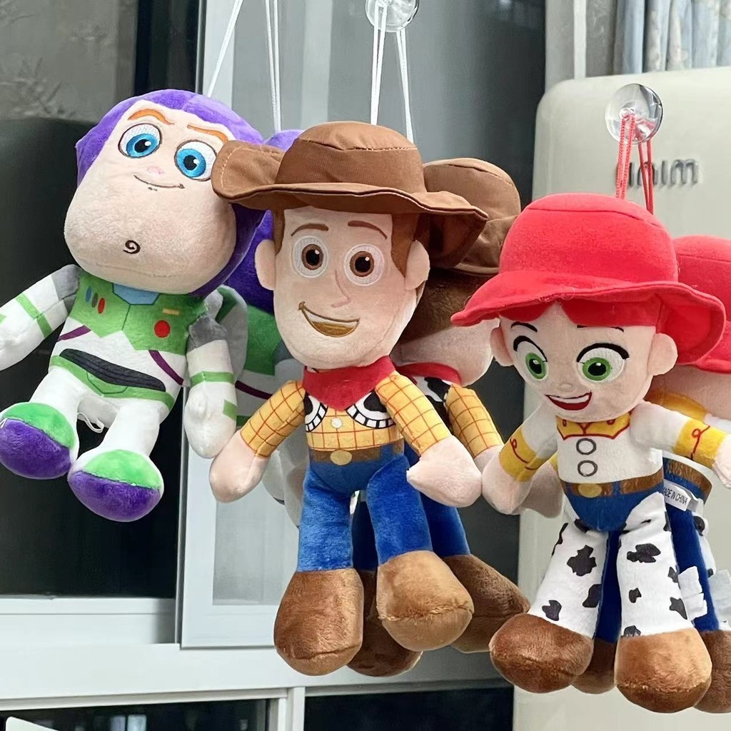 ตุ๊กตาการ์ตูน Toy Story Buzz Lightyear Woody Jessie น่ารัก ขนาด 23 ซม. ของขวัญวันเกิด สําหรับเด็กผู้หญิง