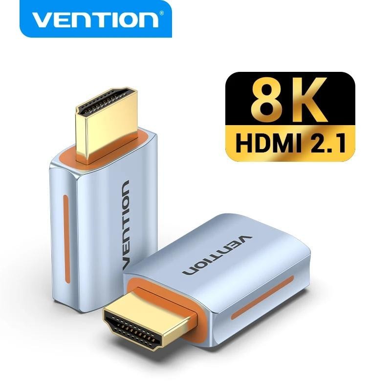 Vention HDMI คัปเปลอร์ 8K 60Hz ตัวผู้ เป็นตัวเมีย เชื่อมต่อสายเคเบิล สําหรับจอมอนิเตอร์ PS5 Roku Stick HD 2.1 8K